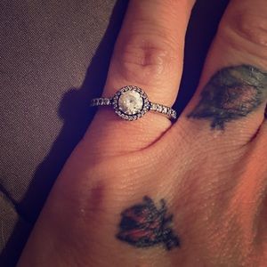 Pandora Sterling silver (925) ring size 5